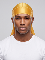 Yellow Satin Durag