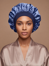 Blue Silky Bonnet