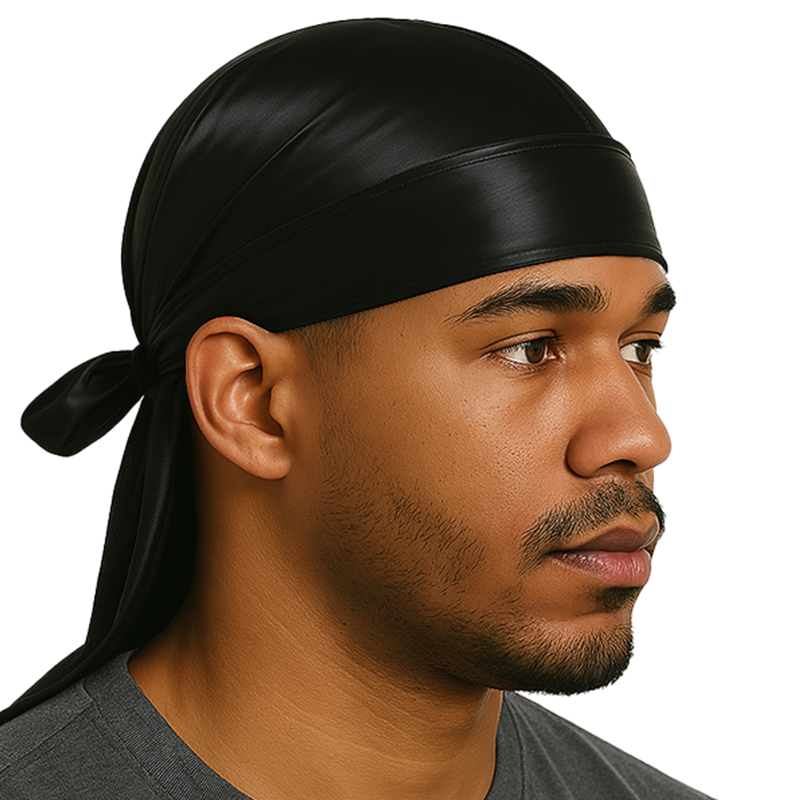 Black Silky Durag