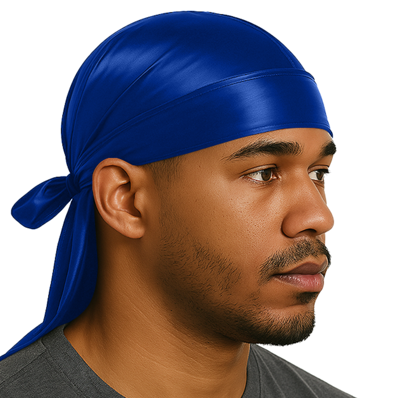 Blue Silky Durag