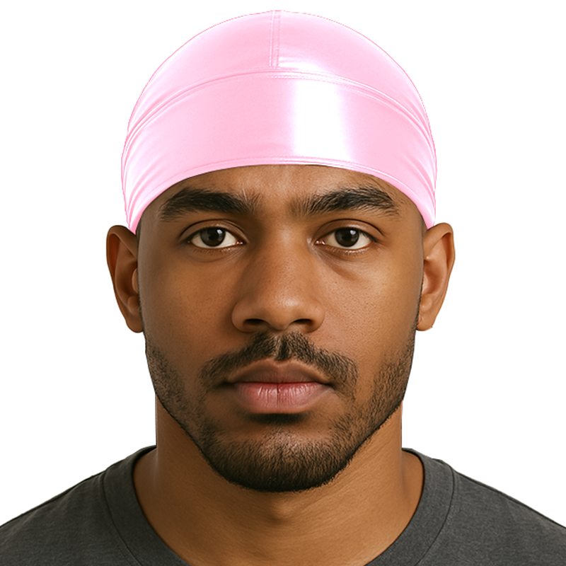 Pink Silky Durag