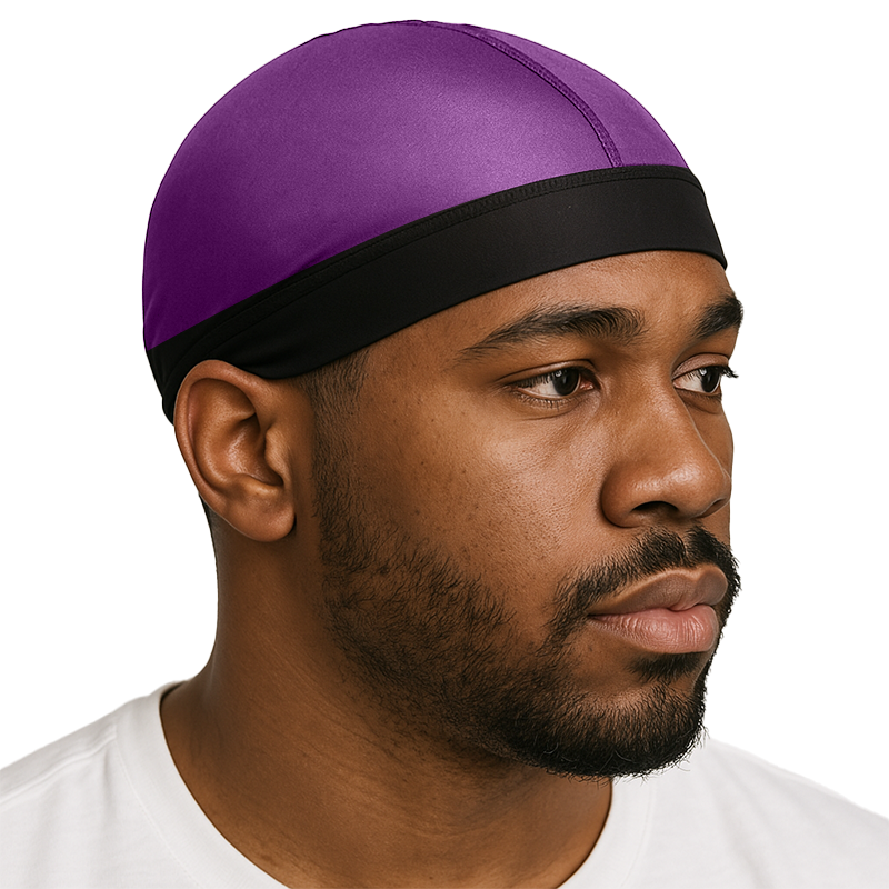 Purple Wave Cap