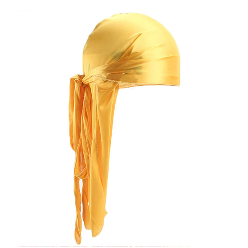 Kids Yellow Silky Durag