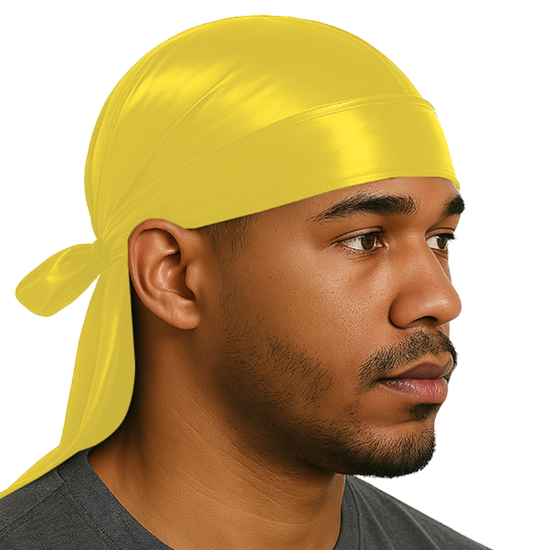 Yellow Silky Durag