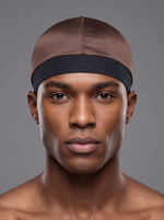 Brown Wave Cap