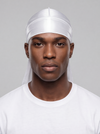 White Silky Durag