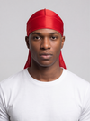Red Silky Durag