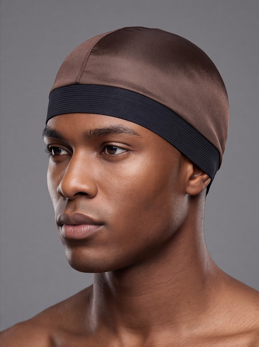 Brown Wave Cap