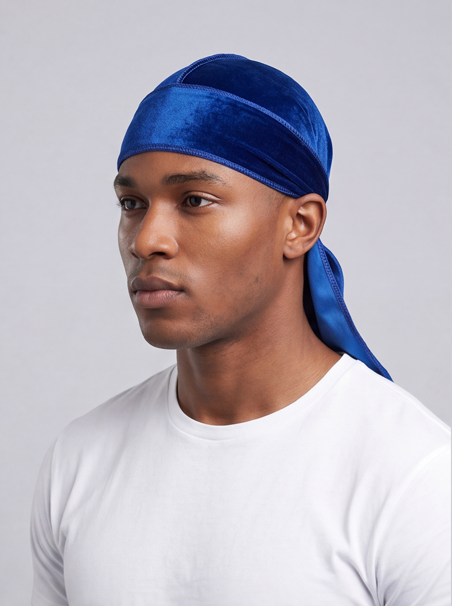 Blue Velvet Durag