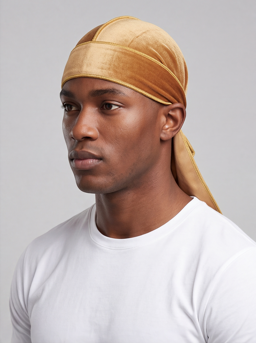 Brown Velvet Durag