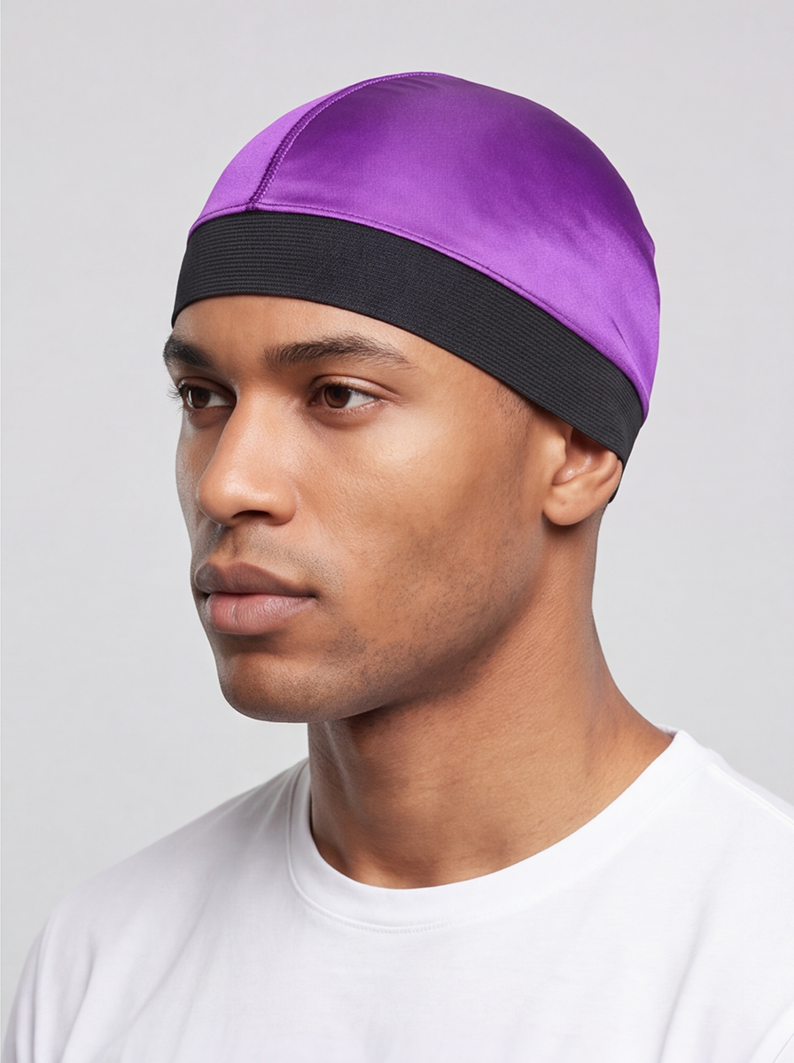 Purple Skull Cap