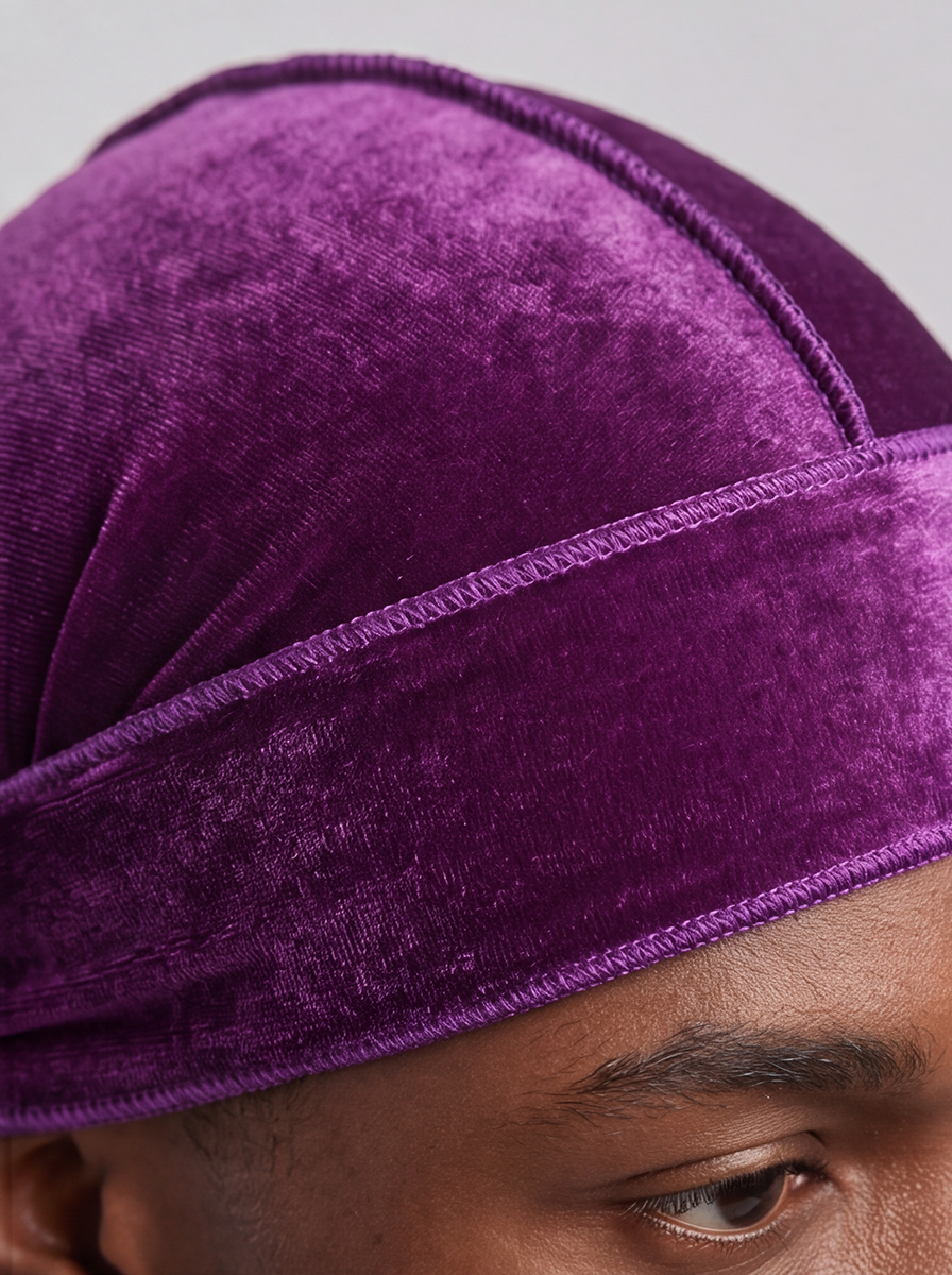 Purple Velvet Durag