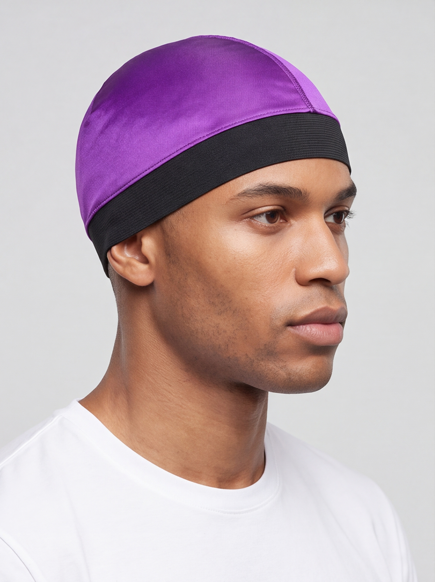 Purple Wave Cap