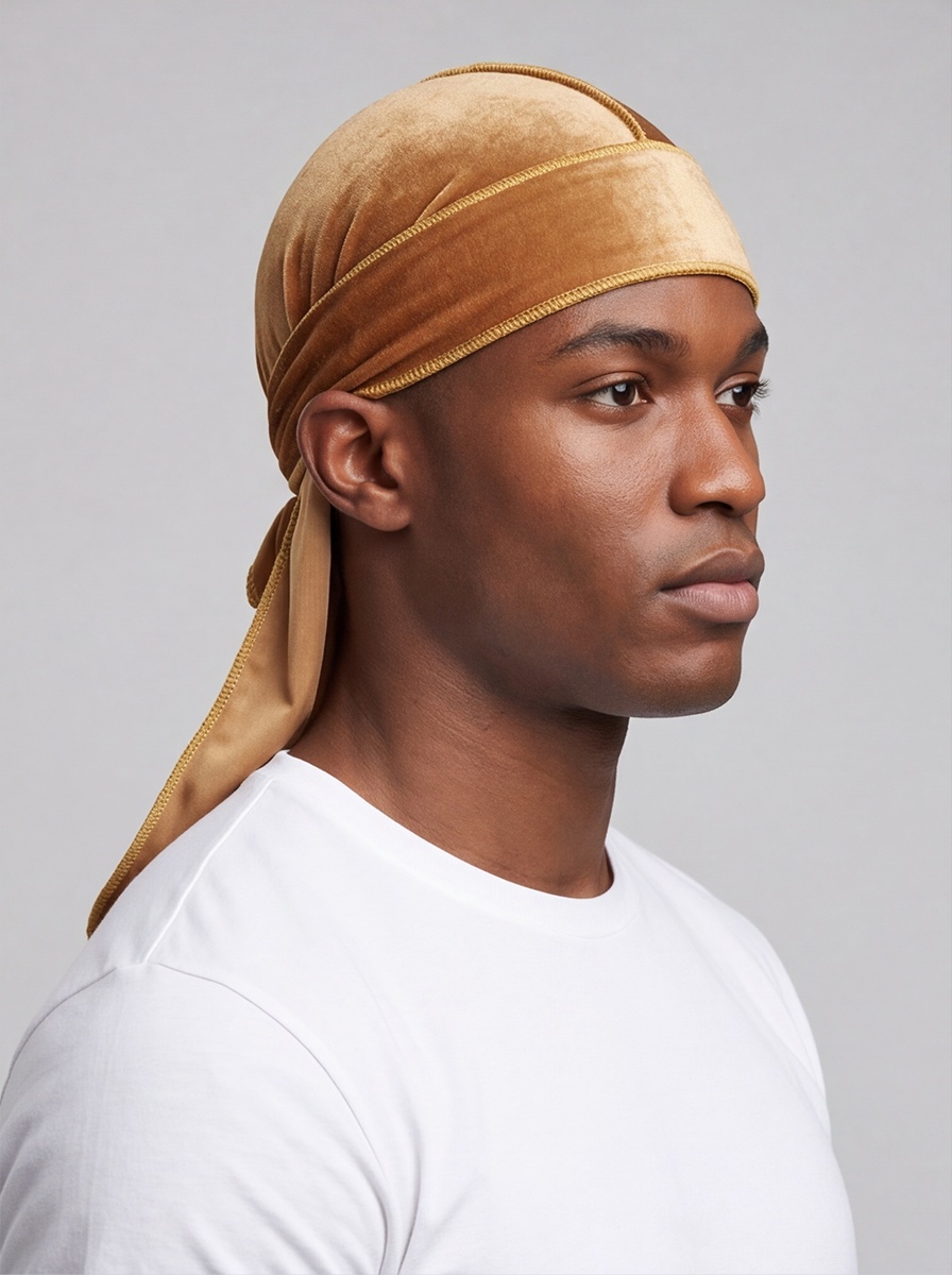 Brown Velvet Durag