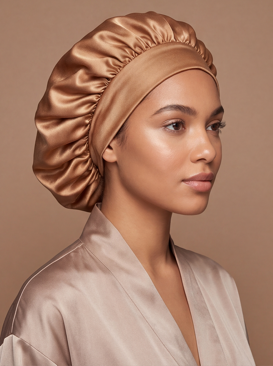 Gold Silky Bonnet