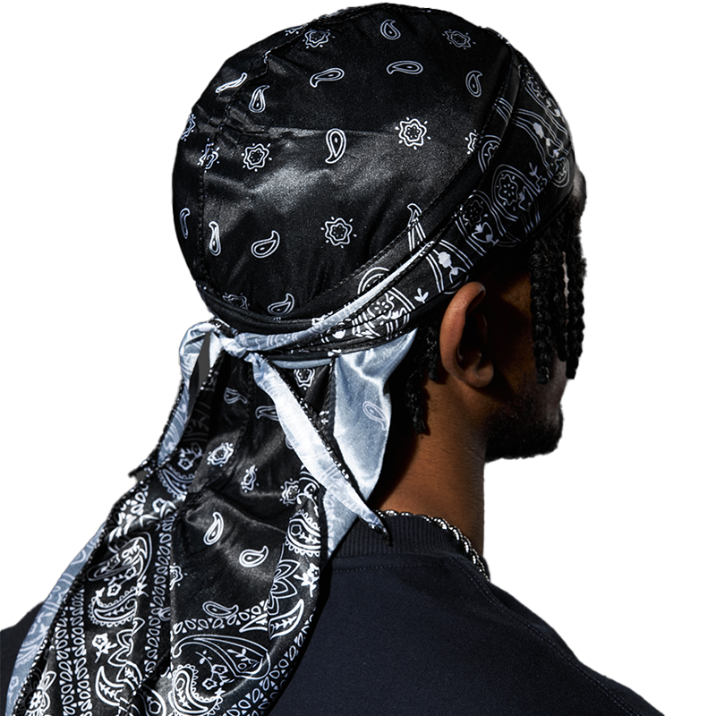Black Paisley Durag